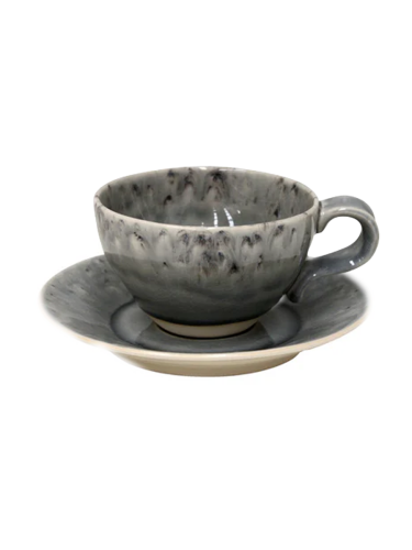 Handgefertigte Tee- & Kaffeetasse „Madeira“ mit Untersetzer Costa Nova