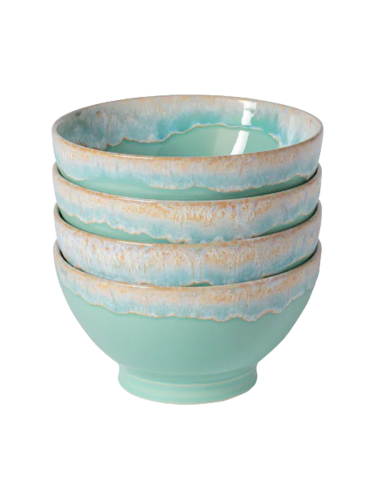 Handgefertigte Schalen „Latte Bowls“, 4er-Set Costa Nova