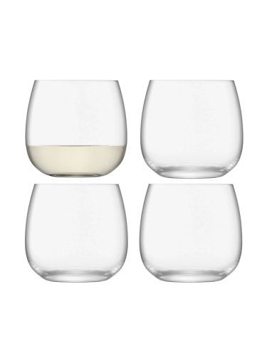 LSA International, LSA International Weingläser-Set Borough Transparent Glas 8 cm 9 cm - Weingläser-Set