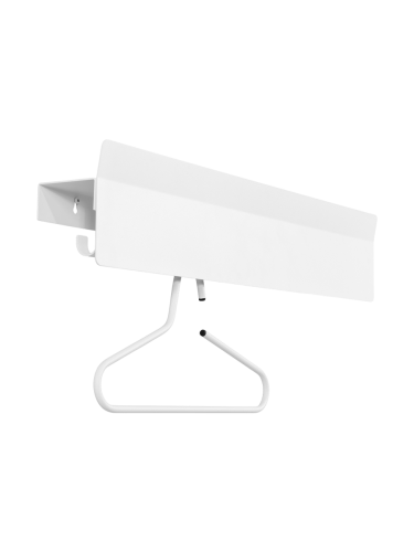 Spinder Design, Spinder Design Garderobenleiste Skadi Weiss Stahl 16 cm - Garderobenleiste