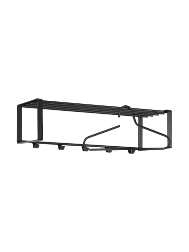 Spinder Design, Spinder Design Garderobe Hesta Schwarz Stahl 19 cm - Garderobe