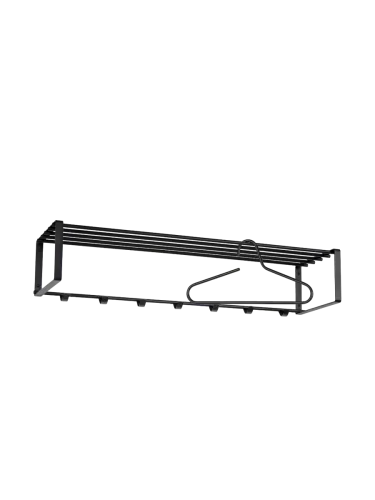 Spinder Design, Spinder Design Garderobe Hesta Schwarz Stahl 19 cm - Garderobe