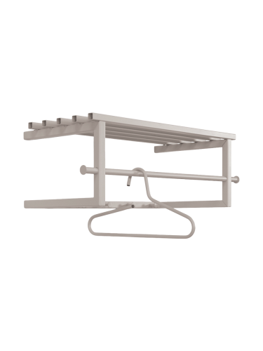 LIVIQUE, Trapani Braun/Grau Stahl 76 cm - Farbe: taupe