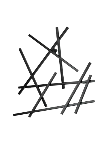 Spinder Design, Spinder Design Garderobe Hesta Schwarz Stahl 79 cm - Garderobe