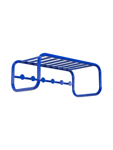 Spinder Design, Spinder Design Garderobenleiste Balder Blau Stahl 24.8 cm - Garderobenleiste