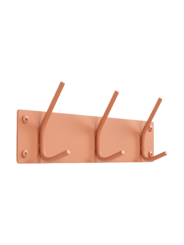 Spinder Design, Spinder Design Garderobenleiste Hesta Orange Stahl 12 cm - Farbe: Terracotta - Garderobenleiste