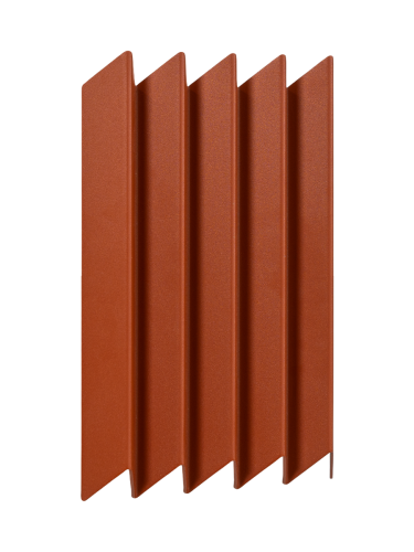 Spinder Design, Spinder Design Garderobenleiste Pallis Braun Stahl 29.5 cm - Farbe: rostbraun - Garderobenleiste