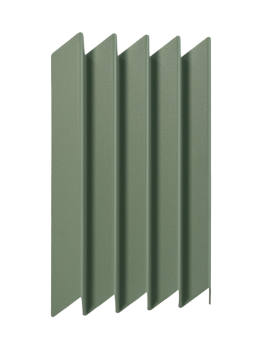 Spinder Design, Spinder Design Garderobenleiste Pallis Grau Stahl 29.5 cm - Farbe: Dusty Green - Garderobenleiste