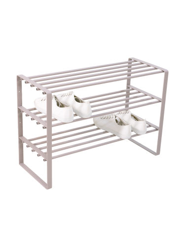 Spinder Design, Spinder Design Schuhregal Hesta Braun Stahl 70 cm 48.5 cm - Farbe: taupe - Schuhregal