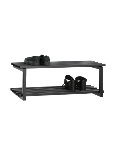 Spinder Design, Spinder Design Schuhregal Hesta Schwarz Stahl 71 cm 26 cm - Schuhregal
