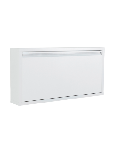 Spinder Design, Spinder Design Schuhschrank Hesta Weiss Stahl B 75 cm H 37.5 cm - Schuhschrank
