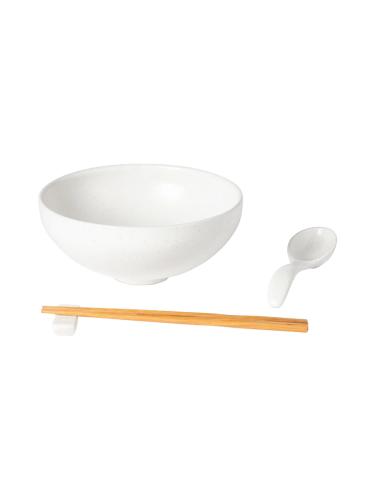 Handgefertigtes 3-teiliges Ramen-Set „Pacifica“ Costa Nova