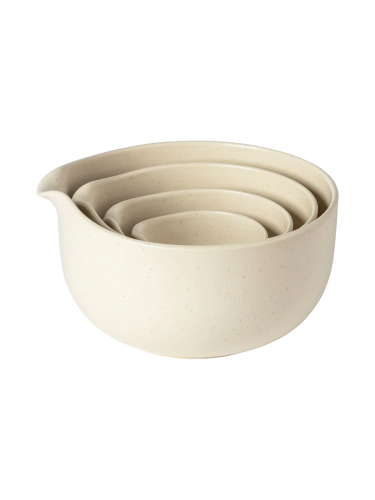 Handgefertigtes 4-teiliges Rührschüssel-Set „Pacifica“ Costa Nova