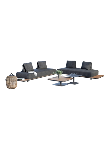 5-teilige Design Gartenlounge „New Freedom“ LLR Collection