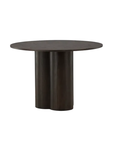 LIVIQUE, Esstisch Olav Braun Holz B 110 cm - Farbe: Mokka - Material: Eiche - Esstisch