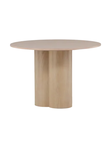 LIVIQUE, Esstisch Olav Braun Holz B 110 cm - Farbe: Hellbraun - Material: Eiche - Esstisch