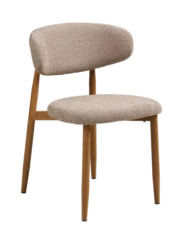 House Nordic, HOUSE NORDIC Stuhl LEVANTO Polyester sand