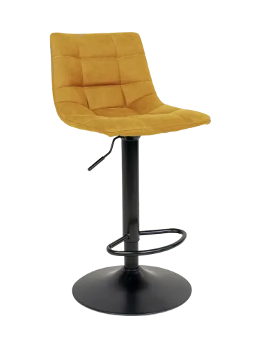 House Nordic, HOUSE NORDIC Barhocker MIDDELFART stoff senffarben
