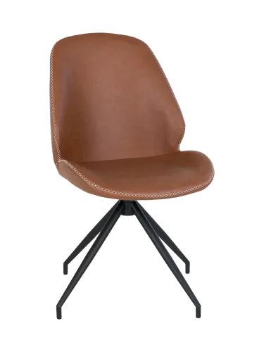 House Nordic, HOUSE NORDIC Stuhl MONTE CARLO Stoff grau drehsitz