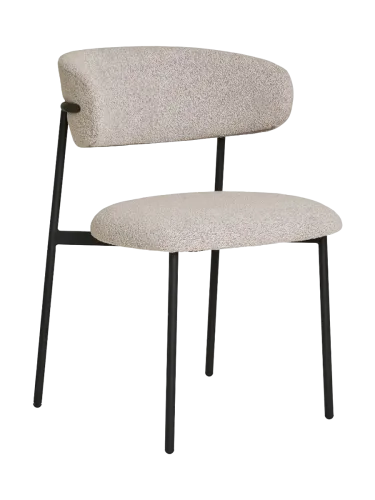 House Nordic, HOUSE NORDIC Stuhl MIRA Polyester sand
