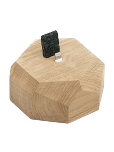 Oakywood, Smartphone Ladestation „Moritz“ aus Massivholz Oakywood