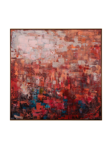 image LAND, image LAND Bild mit Rahmen Impression "Rosenrot" Rot | Schubiger Möbel