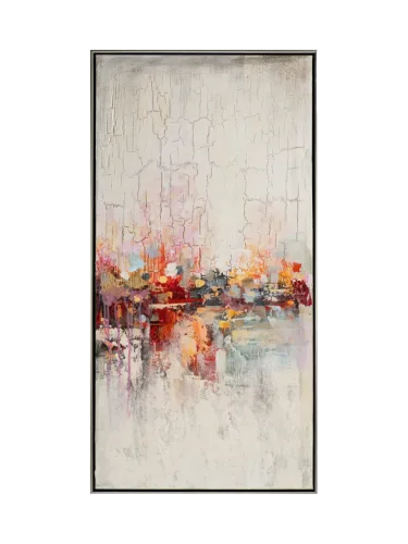 image LAND, image LAND Bild mit Rahmen Abstrakt mit Orange Orange | Schubiger Möbel