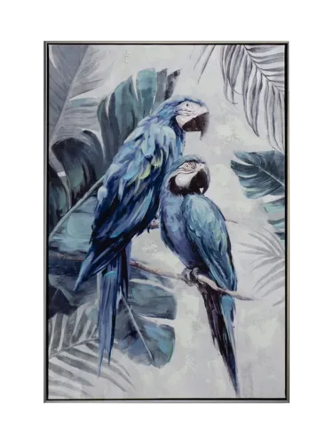 image LAND, image LAND Bild Blaue Papageien Blau | Schubiger Möbel