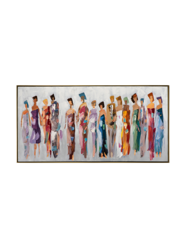 Crea Collection, Handgemaltes Bild „Badezeit“ 72.5 x 142.5 cm Crea Collection