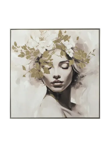image LAND, image LAND Bild Gold Flowered Beauty 2  | Schubiger Möbel