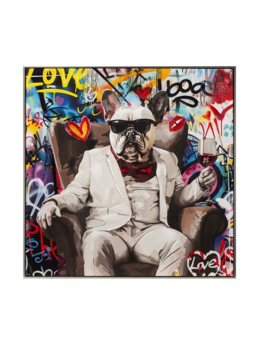image LAND, image LAND Bild Cool French Dog  | Schubiger Möbel