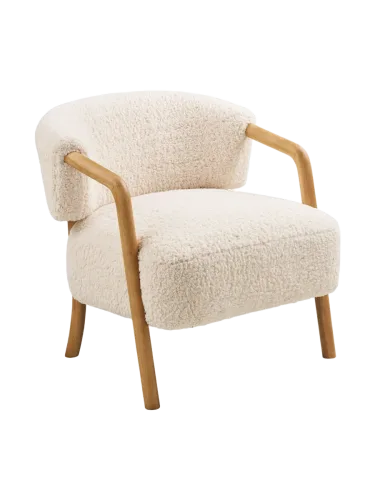 House Nordic, HOUSE NORDIC Stuhl DAKAR Schaum beige