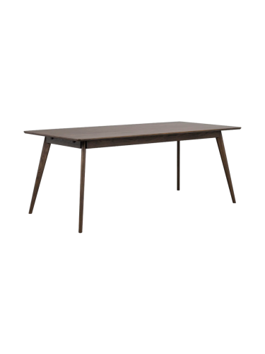 Rowico, Ausziehbarer Esstisch „Yumi“ 190-280 x 90 cm - Esche Schwarz Rowico