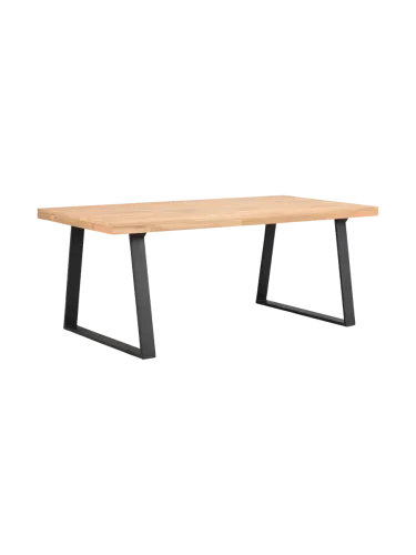 Rowico, Ausziehbarer Esstisch „Brooklyn“ aus massiver Eiche, 170-270 x 95 cm - Eiche hell Rowico