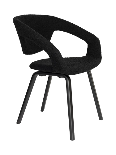 Design Stuhl „Flexback“ mit Armlehnen Zuiver