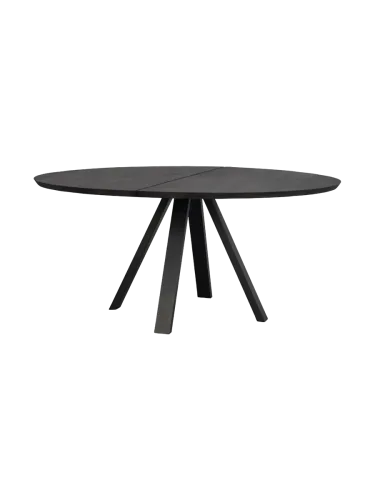 Grosser, runder Massivholz Tisch „Carradale“ Ø 150 cm Rowico
