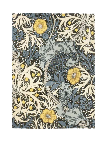 Designer Teppich „Seaweed“ - handgetuftet, aus 97% reiner Schurwolle Morris & Co