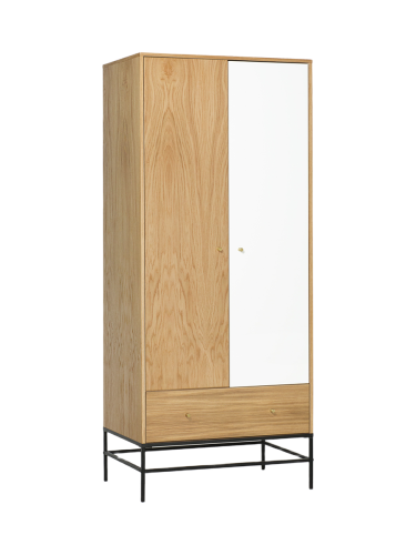 Moderner Kleiderschrank „Flora“, 2-türig MR.WOOD
