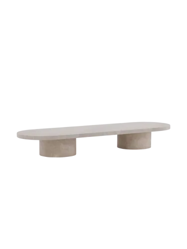 LIVIQUE, Salontisch Norsk Beige MDF B 190 cm - Salontisch