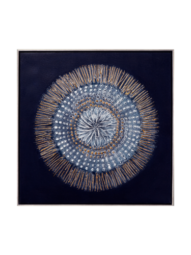 image LAND, image LAND Bild Mandala Gelassenheit Blau | Schubiger Möbel