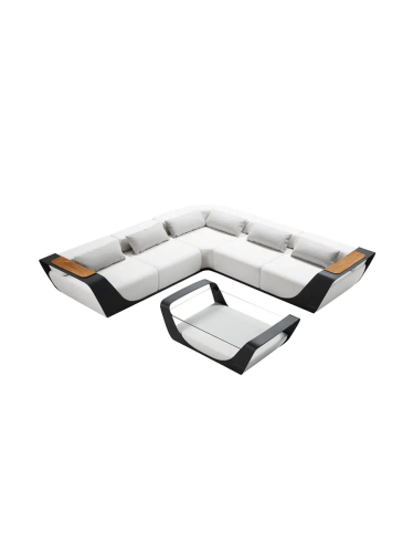 Grosses Premium Gartenlounge Set „Onda“ Higold