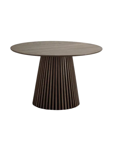 House Nordic, HOUSE NORDIC Tisch OSAKA 120x120x75cm rotbraun