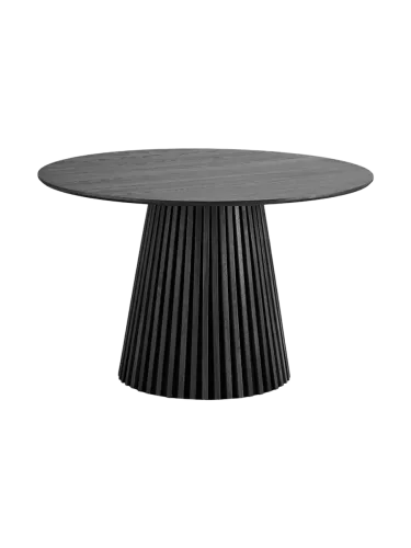 House Nordic, HOUSE NORDIC Tisch OSAKA 120x120x75cm schwarz