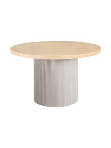 House Nordic, HOUSE NORDIC Tisch SOLVA 120x120x75cm sand