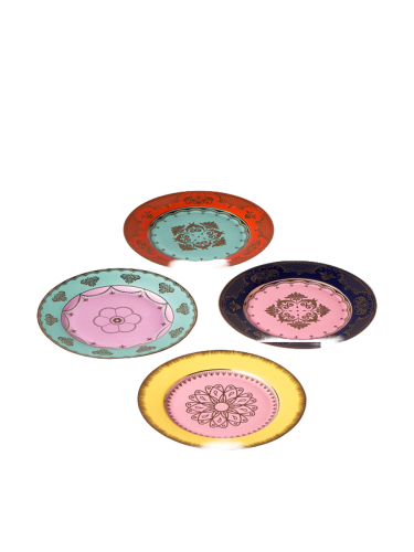 4-teiliges Salat- & Dessertteller Set „Grandpa“ Pols Potten