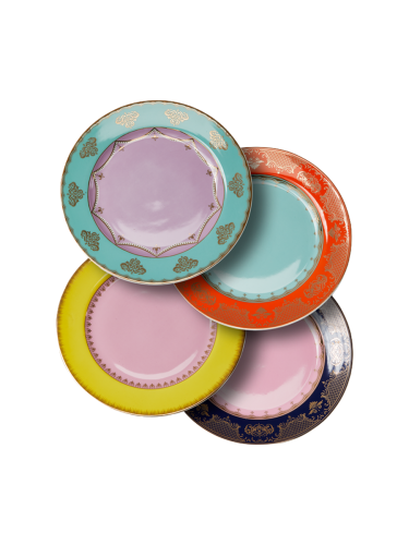 Pols Potten, 4-teiliges Salat- & Dessertteller Set „Grandpa“ Pols Potten