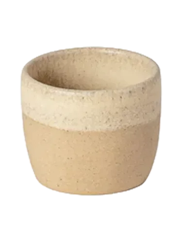 Handgefertigter Espresso Becher „Arenito“ Costa Nova