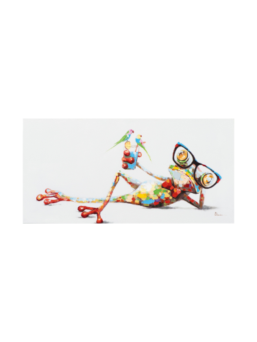 image LAND, image LAND Bild Frosch mit Brille  | Schubiger Möbel
