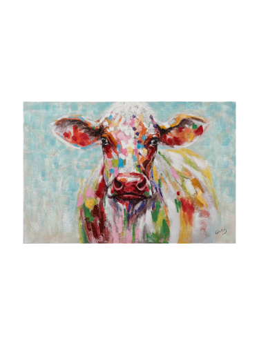 image LAND, image LAND Bild Kuh in Pastell  | Schubiger Möbel