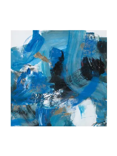 image LAND, image LAND Bild Schwungvolle Variationen Blau Blau | Schubiger Möbel